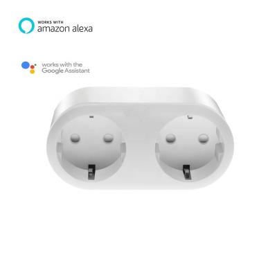 China Residential/All-Purpose WiFi 2 in 1 EU Plug Work with Amazon Alexa and Google Home for sale