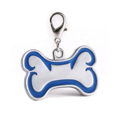 China Europe Personalized Pet Tags Zinc Alloy Bone Shaped Pet ID Tags Custom Dog Tag for sale