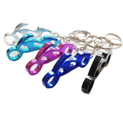 China Europe Custom Motorbike Shaped Bottle Opener Keychain Bottle Opener Key Chain for sale