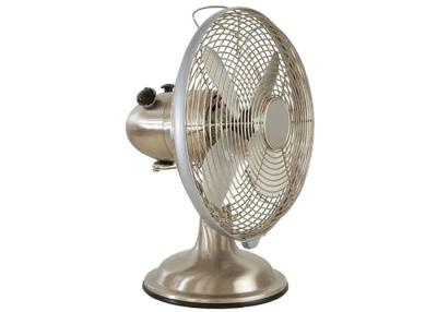 China Quiet Antique Electric Oscillating Fan With Metal Blade 60W For Household Appliance for sale