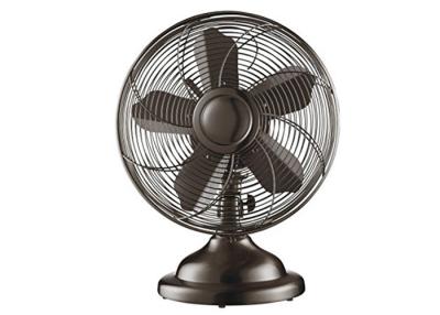 China 12 Inch Vintage Electric Fan With Switch Control 3 Aluminium Blade 60Hz for sale