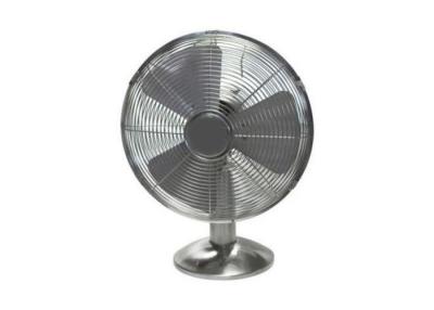 China Vintage General Electric Oscillating Metal Desk Fan Three Speed Four Blade for sale