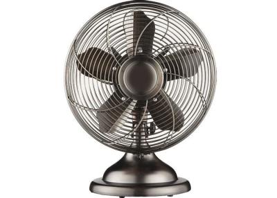 China Ventilador retro de la tabla del viento fuerte los 30cm con el CE RoHS 30W 120V de la base del pie del soporte en venta