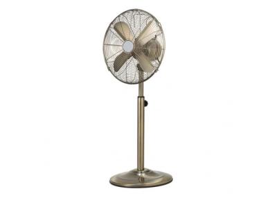 China 18“ 3 verzenden Retro Vloerventilator 4 de Regelbare 220V 50Hz VDE Stop van de Bladhoogte Te koop