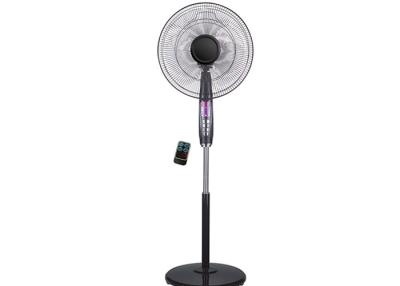 China 4 Blade 110V Electric Pedestal Air Cooler Fan / 90 Degree Oscillating Floor Fan for sale