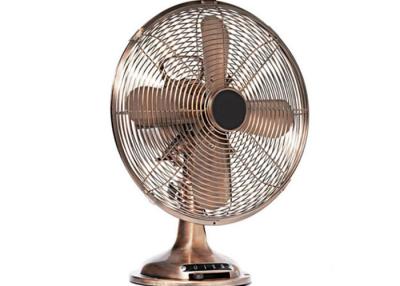 China Electric Desk Fan oil-rubbed bronze Three Speeds 30 watt motor 50Hz for sale