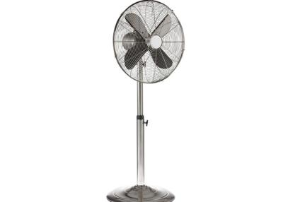 China Classic Stand Up Fan 3 Blade Copper Motor 3 Pin Plug ETL Listed / Decorative Oscillating Floor Fans for sale