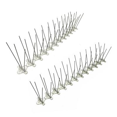 China Stainless Steel Bird Spike Control Anti Bird And Viable Pigeons Spikes for sale