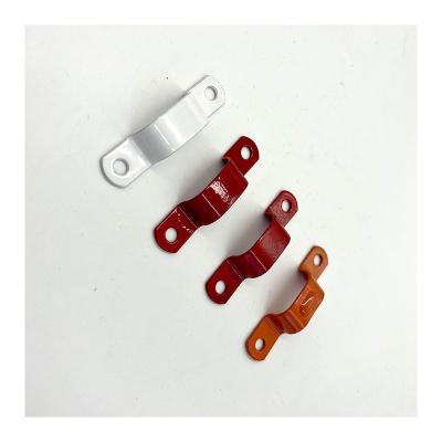 China Copper Metallic Electrical Fuse Hold Down One Hole Cable Clamp for sale