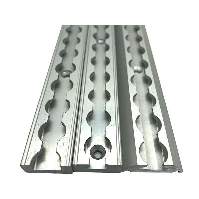 China Aircraft Grade Aluminum L-Track Aluminum Regular Type For Wheelchair Link Down for sale