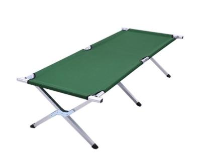 China Portable Folding Portable Folding Sleeping Mat Adjustable Height Military Army Outdoor Travel Crib Ultralight Travel Rise Camping Crib for sale