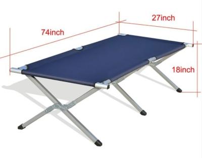 China Outdoor Camping Traveling Folding Rise Cribs For Adults Heavy Duty Portable Sleep Cradle For Camp Office Use for sale