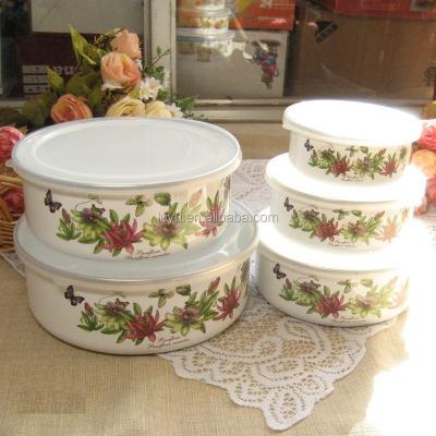 China Hot Selling Disposable 5pcs Storage Bowl Set for sale