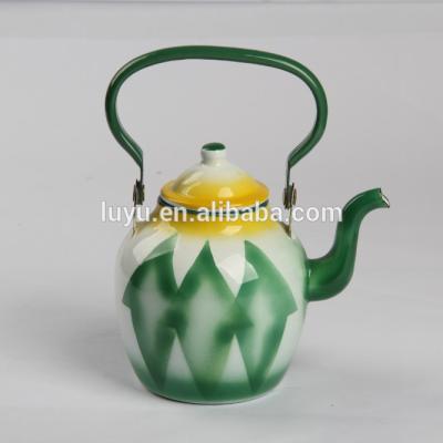 China Viable Kettle High Quality Teapot Saudi Enamel Style for sale