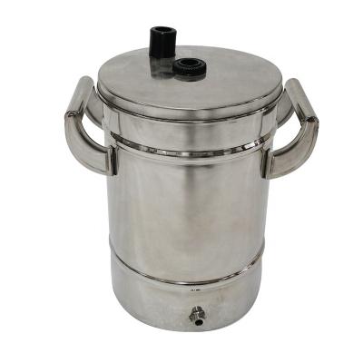 China Small Hotels 10lbs Stainless Steel Powder Fluidizing Hopper for sale