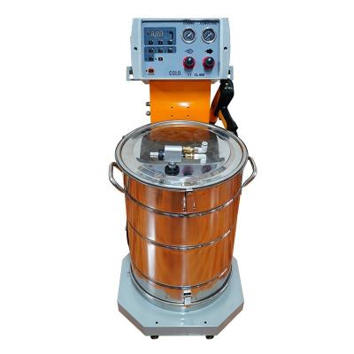 China COLO-668 Machinery Repair Shops Innovative Electric Powder Coating Spray Gun with Fluidized Hopper for sale