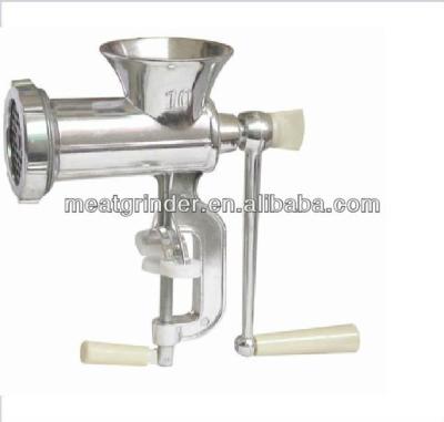 China Aluminum Meat Grinder 10# Manual Aluminum Meat Grinder Meat Grinder for sale