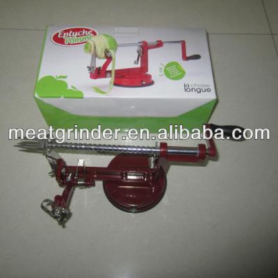 China fruit cutter, apple peeling machine, manual FRUIT cutter for sale