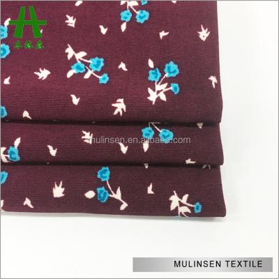 China According to customers' requirments Shaoxing knit new design African traditional dresses fabric 100d polyester fabric for sale