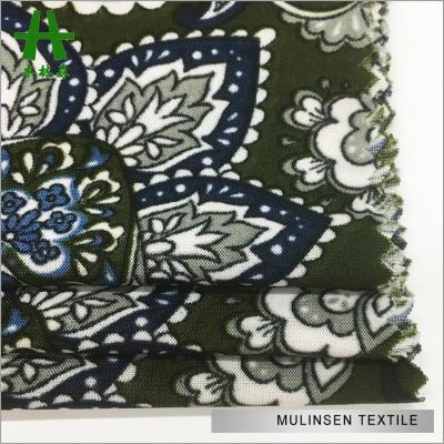 China China Factory Wholesale 100% Polyester FDY Spandex Plain Print Fabric for sale