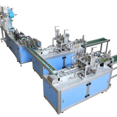 China factory high quality full automatic mask making machine/disposable face mask N95 full automatic machine production manufacturing line for sale