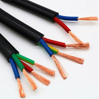 China Electrical Cable Construction SZADP RVV Red And Black PVC Insulated Power Cable for sale