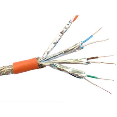 China Cat 7 7A Sftp Network Cable Cat7 Cat7A Ethernet Cable Price Per Meter 22Awg 23Awg Lan Network Cable CAT7 for sale