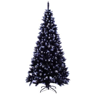 China 6ft 7ft 8ft 9ft Slim Pre Lit Artificial Christmas festival decoration Christmas Tree with LED Lights for sale