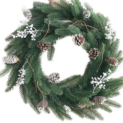 China high quality artificial Christmas Wreath ornaments for indoor outdoor Christmas festival for sale