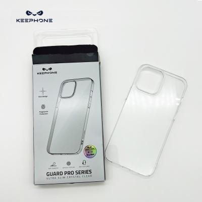 China Wholesale Custom Shockproof Keephone Cell Phone Clear Case For Iphone 12 Clear Case for sale