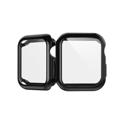 China hot sales waterproof 2M anti-drop keepphone for apple watch 42mm smart watch cover TPU cover 44mm glass cover for sale