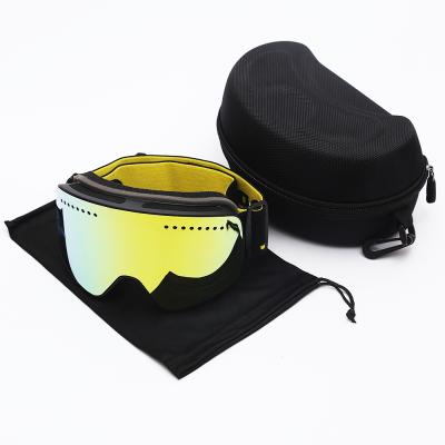 China SKI Brand New Double Lens Anti-fog Spherical Snowboard Goggles Ski Goggles Large for sale