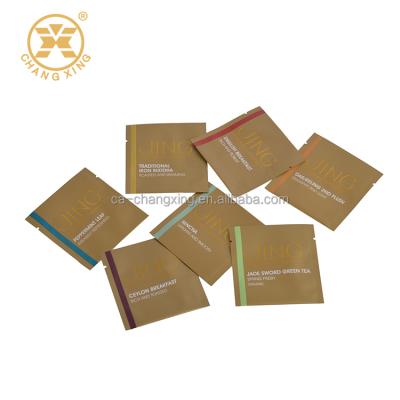 China Moisture Proof Green Coffee Tea Bags/Plastic Tea Bag Packaging Bag /small Tea Coffee Sugar Bag for sale