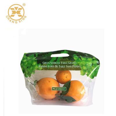 China Recyclable Packaging Bag For Fresh Fruit Vegetable Fruit Vegetable Package Bag Zipper Pouch Plastic Bag Anti-fog Fruit for sale