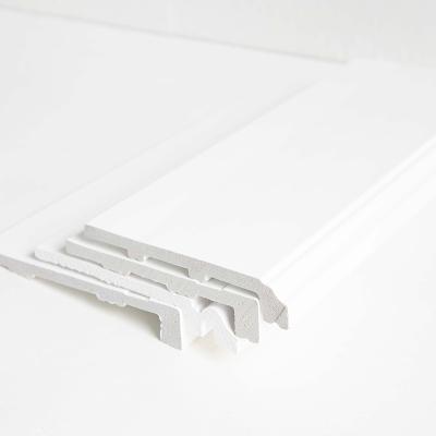 China Sample Style Environmental Friendly Hot Selling Competitive White PVC Edging Line PS Molding Cornice Ceiling Profile PS for sale