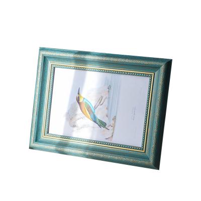 China Lovely Rustic Love Art Decoration Picture Frame Colored Photo Frame Wedding Dress Box Frame Boy Girl and Children Shade Box China for sale