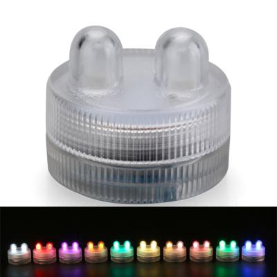 China All Party Romantic Battery LED Tealight Waterproof Submersible Electronic Candles Light For Christmas Valentine Wedding Party Decoration for sale