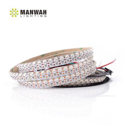 China LANDSCAPE 335 4020 SMD DC5V Digital Accessible Side View SK6812 RGB LED Strip for sale