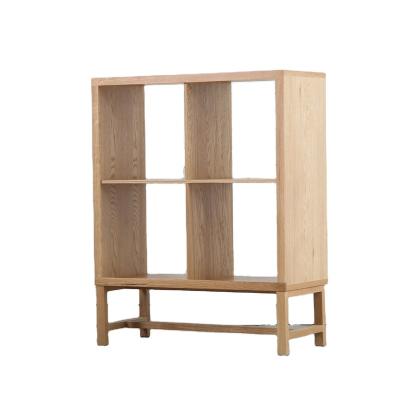 China Multifunctional Expandable Solid Wood Combination Bookcase Home Lattice Shelf for sale