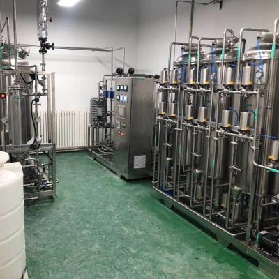 China Pharmaceutical industries water purification system pharmaceutical industry with DQ, QI, OQ, FAT, SAT, full stainless steel, automatic control for sale