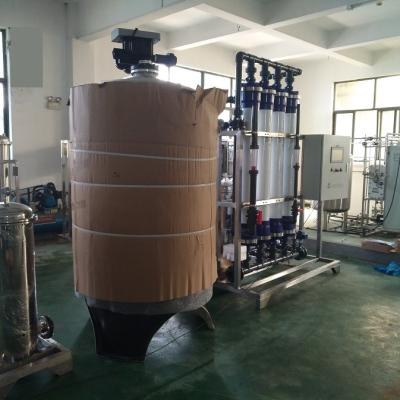 China Construction worksÂ   UPVC / SS hollow fiber membrane 500~10000 lph ultrafiltration machine for sale