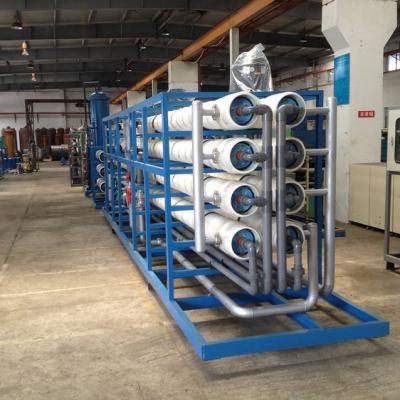 China Construction worksÂ   0.5Mpa Ultrafiltration Water Treatment Plant With Water Purify / Water Storage Function for sale