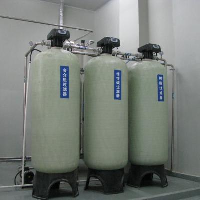 China Pharmaceutical Industries 5000 L/H AC 220V 380V 415V Water Softener System For Boiler Water / Well Water for sale