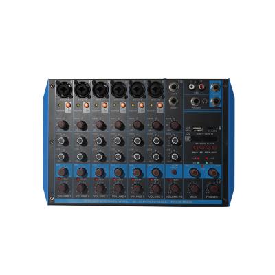 China Professional used audio mixing console USB BT factory mixer audio equipment console pro DJ professional audio mixer for sale