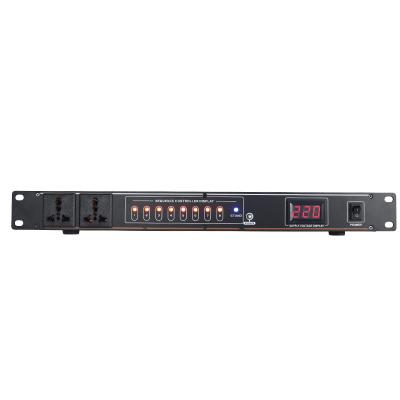 China Professional Audio Disco Time Sequencers Power Sequencer Controller \ Bar \ Club \ Factory Wholesale 8 Home Outlet for sale