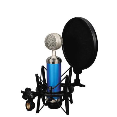 China Microphone Shock Mount Stand Voice Recording Black Plastic Stand With Built-in Noise Filter Kit YL-100 for sale