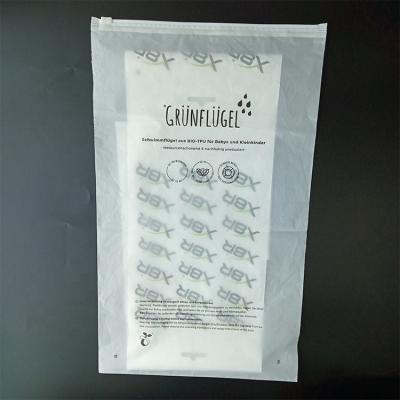 China BIODEGRADABLE Clear Gel Clothing Bag 100% Compostable Shopping Mailing Envelope Biodegradable Mailing Bag For Clothing for sale