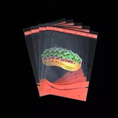 China Recyclable OPP Clear Micro Perforated Plastic Bags For Vegetable Fruit Bread Packaging for sale