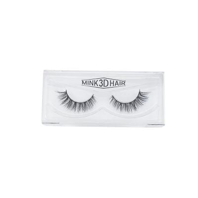 China Qingdao Full Volume 100% Real Eyelashes Factory Wholesale 3d Mink Eyelashes for sale