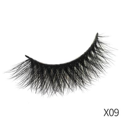 China Wholesale volume wholesale private label clear 3d strip invisible silk eyelashes,premium faux mink eyelash for sale